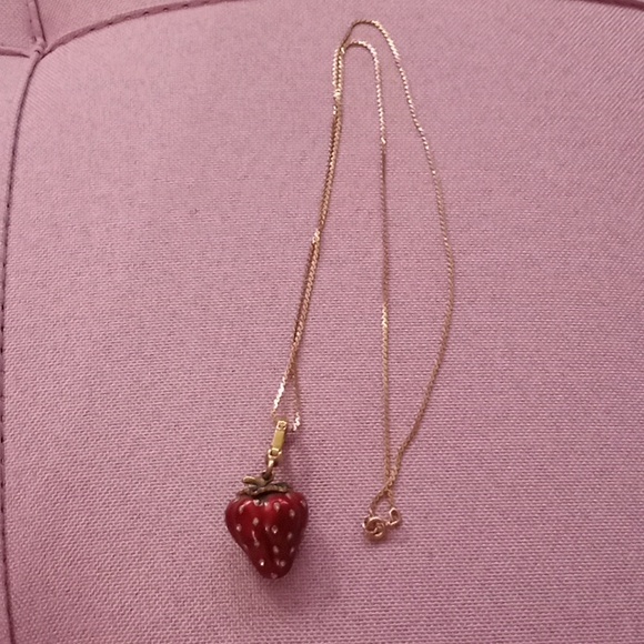 Juicy Couture Strawberry Necklace - Picture 3 of 9